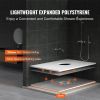 VEVOR Shower Curb Kit, 48"x72" Shower Pan Kit with 6.3" Central Drain, Lightweight EPS Shower Installation Kits with 2 Waterproof Cloths