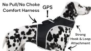 Long Range Tracking Pet Tracker GSM GPS Tracking Collars for Hunting Dogs Size:M