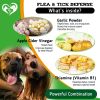 Flea and Tick Prevention Chewable Pills for Dogs Revolution Oral Flea Treatment for Pets & Complex Multivitamin Natural Pest Control Defense Chews Sma