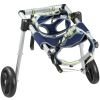 VEVOR 2 Wheels Dog Wheelchair for Back Legs, Pet Wheelchair Lightweight & Adjustable Assisting in Healing, Dog Cart/Wheelchair for Injured, Disabled