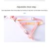 Adjustabale Dog rope pet leash houndstooth starfish cat chest harness dog chain dog Harness pet supplies For Small Medium Dog